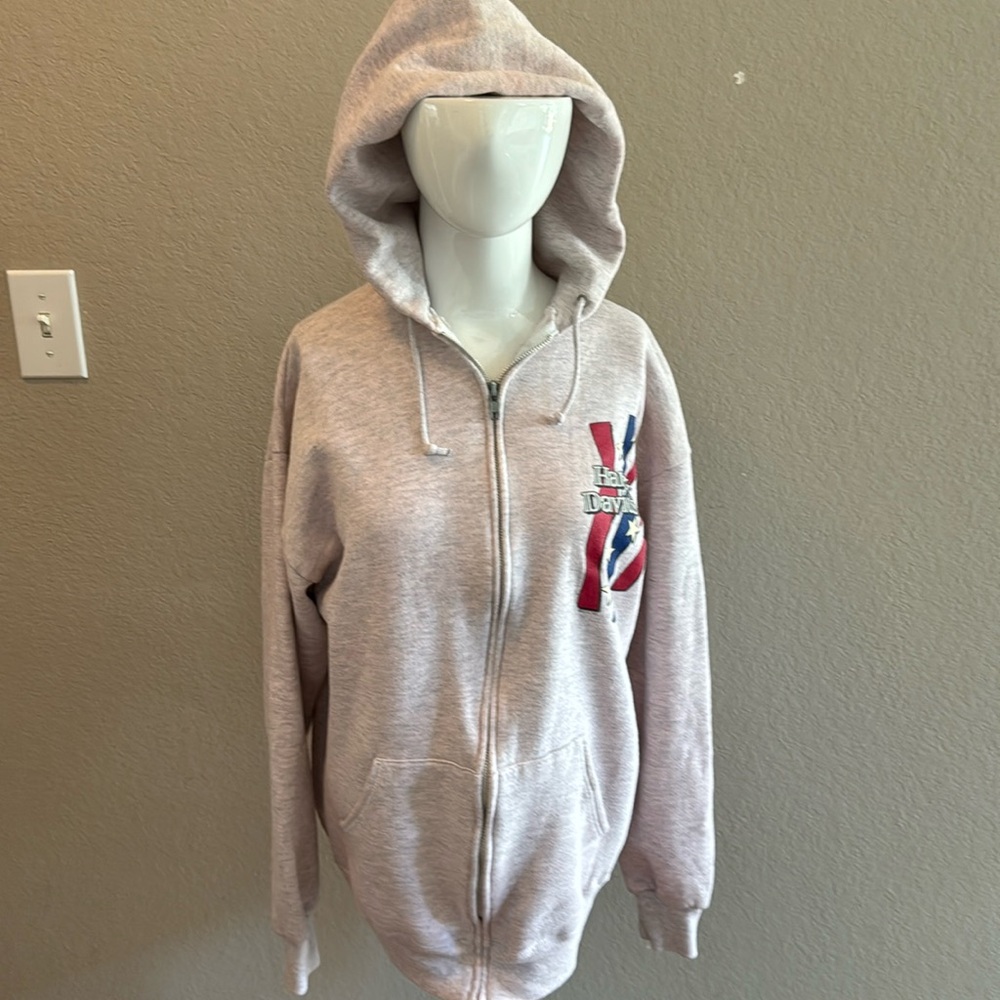 Harley Davidson By Jerzees women’s size large full zip hoodie